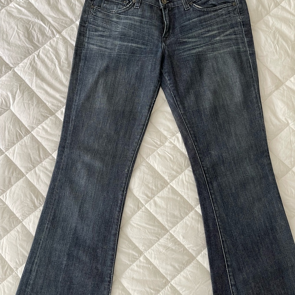 Lucky Brand Dark Blue Flare Jeans